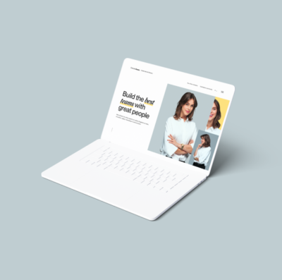 Création de l'identité visuelle et du site internet de Cherche Susan, cabinet de recrutement à Paris