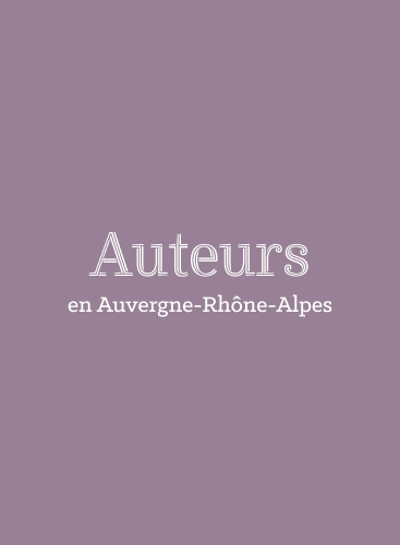 Création du site de promotion des auteurs en Auvergne-Rhone-Alpes