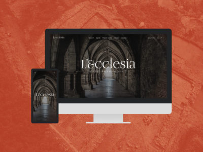 Danka agence digitale à Lyon, refonte du site internet de l'Ecclesia, lieu culturel et musée à Luxeuil-les-Bains